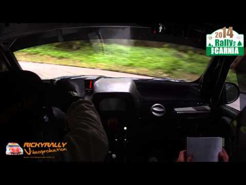 CAMERA CAR TROVO'   BARISON 1° RALLY DAY DELLA CARNIA 2014 P S 5 PASSO PURA 1