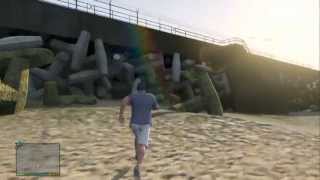 GTA 5 Glitches: Wall Breach Fully Under Map At Airport + Flying A Helicopter