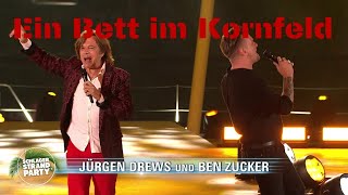 Jürgen Drews &amp; Ben Zucker - Ein Bett im Kornfeld (Schlager Strand Party) 14.08.2021
