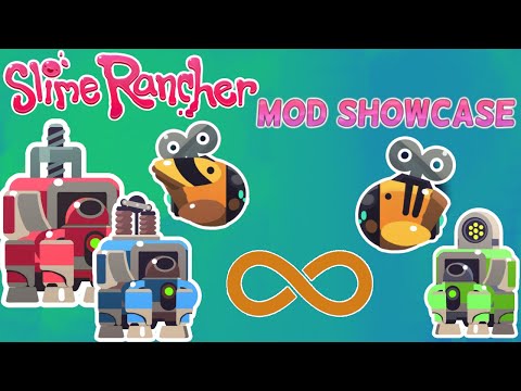 InfiniDrones and InfiniXtractors! Slime Rancher Mod Showcase