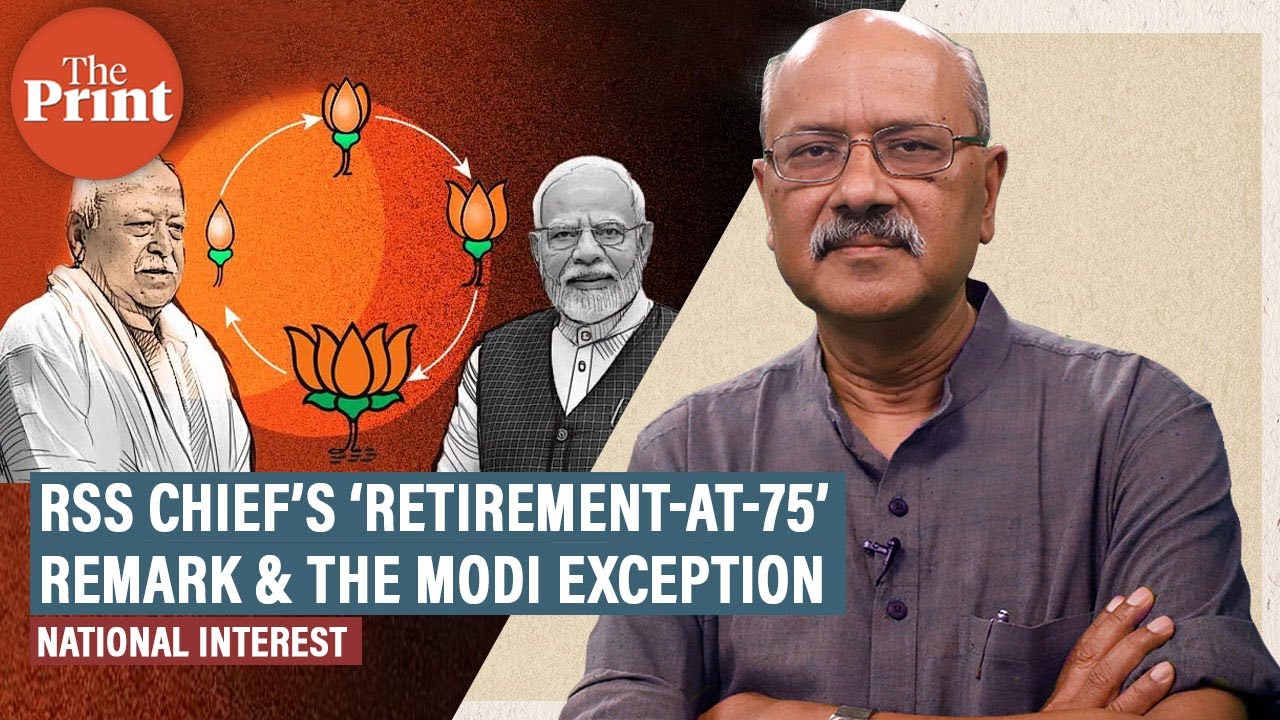 RSS chief Mohan Bhagwat draws the line at 75. India’s politics stares at the Modi Exception
