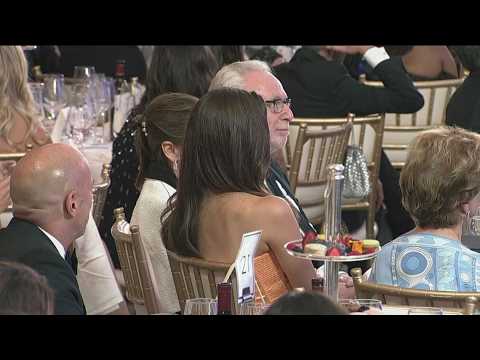 Trump takes aim at CNN's Kaitlan Collins at White House Correspondents' Dinner