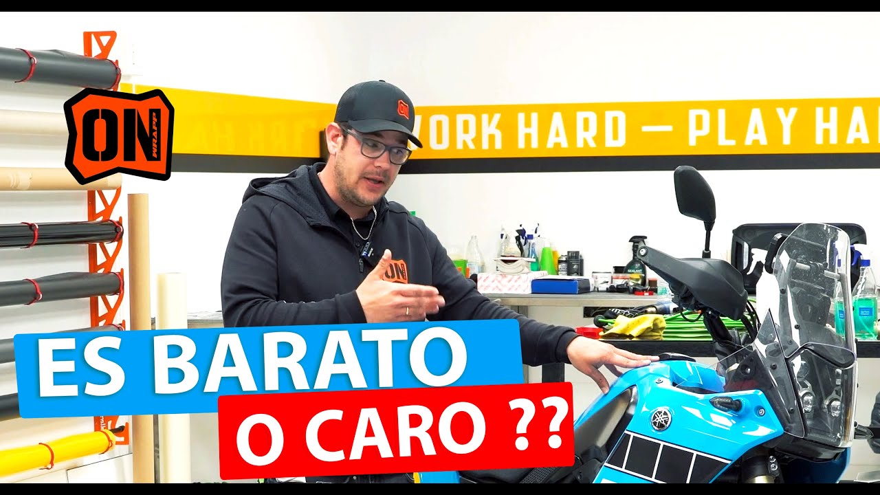 CUANTO CUESTA VINILAR / ROTULAR UNA MOTO !! SIN ENGAÑOS !!