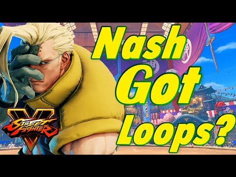 Nash Arcade Edition Combo Video, Tech, Loops, Mix-Up [SFVAE]