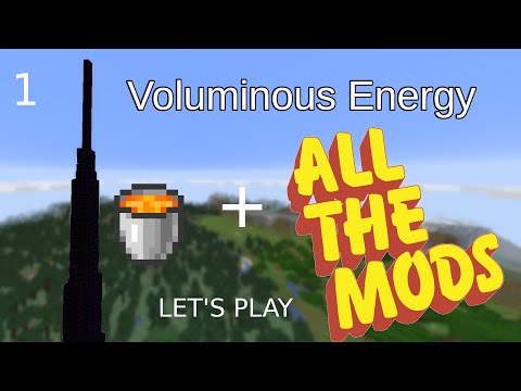 [1] Lets Play All The Mods 6 + Voluminous Energy - FINDING LAND