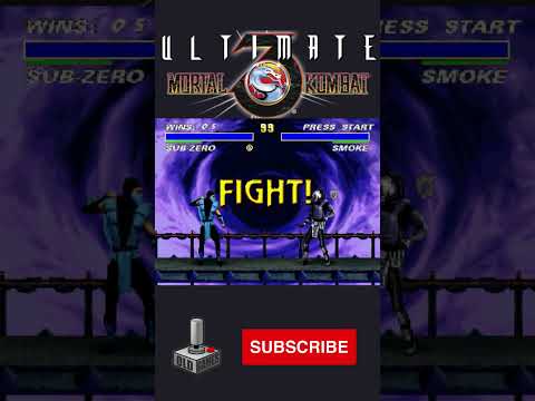 SUB-ZERO VS. SMOKE l UMK3 (SNES) #mortalkombat #ultimatemortalkombat3 #arcadegame