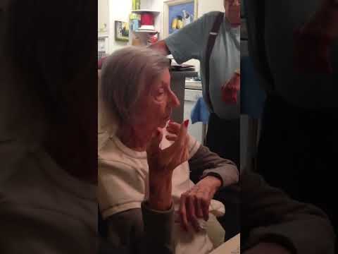 Shirley & Bernie singing Yiddish