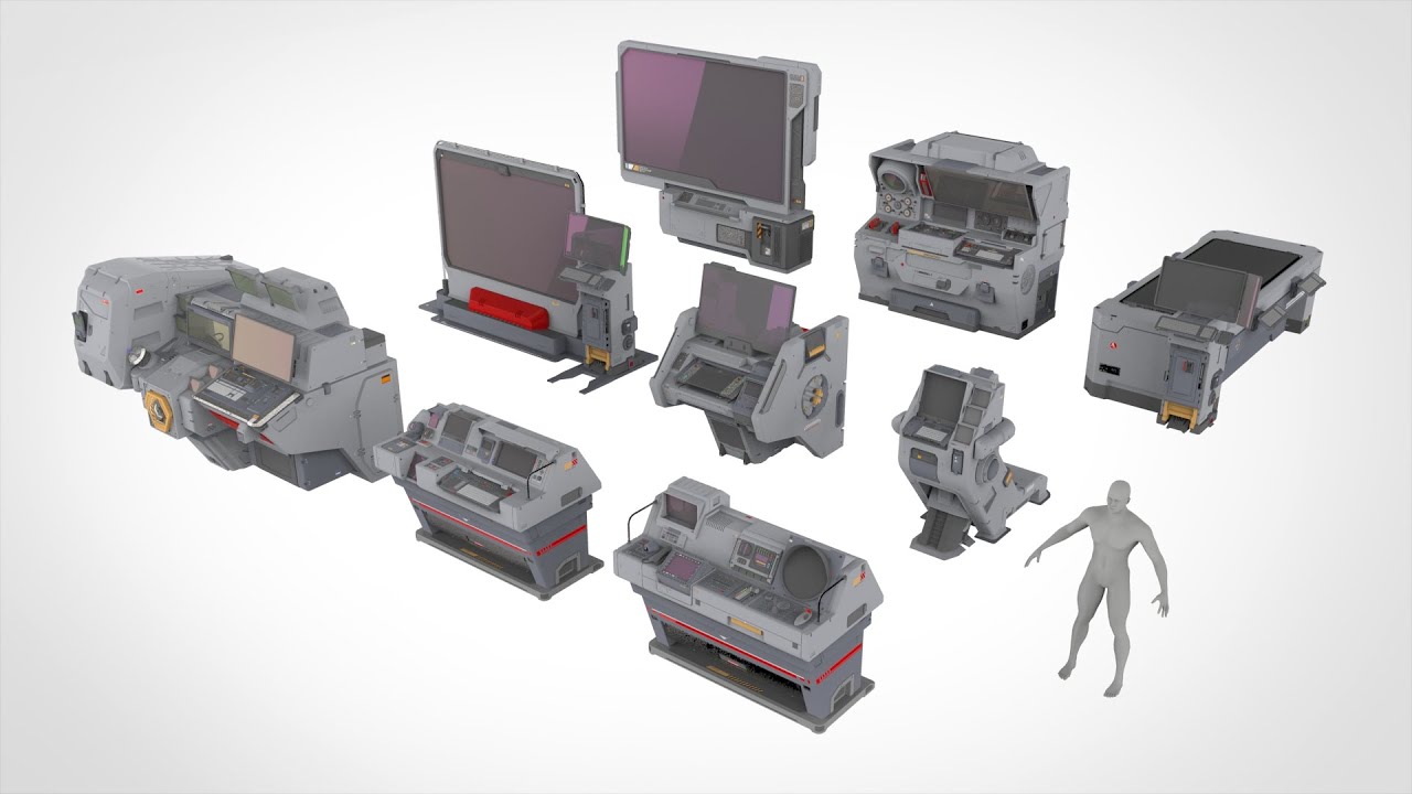 SF 터미널 3 3D 모델