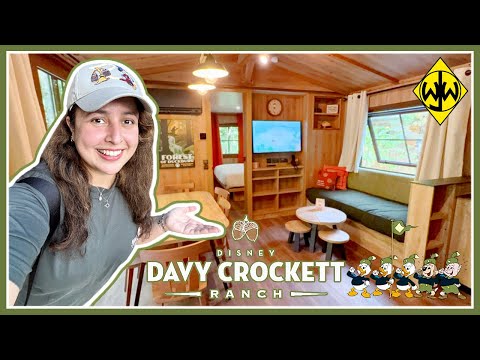 NEW Cabins at Disney DAVY CROCKETT RANCH Full Tour! Disneyland Paris 2025 AD