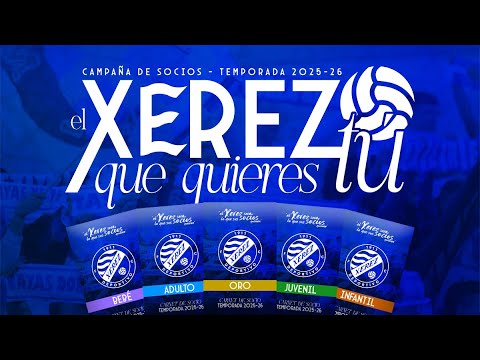 Spot Campaña de Socios del Xerez Deportivo 2025-26: El Xerez que quieres TÚ