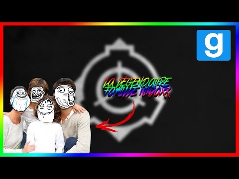 BEST OF SCP : LA LEGÉNDAIRE FAMILLE NINJAXX - Garry's Mod