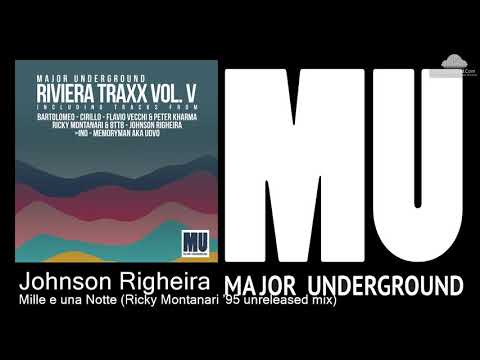 MUCD001  Johnson Righeira - Mille e una Notte (Ricky Montanari ’95 unreleased mix) [Deep House]