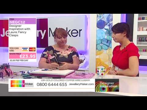Wirework Clasps with Laura Binding - JewelleryMaker DI LIVE 19/04/15