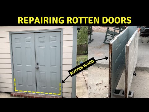 Repairing Rotten Doors - Wood Rot Everywhere