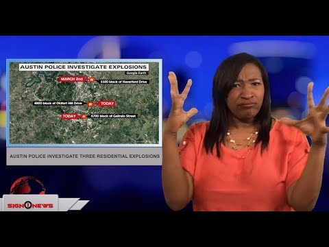 Three deadly packages explode in Texas neighborhoods (ASL - 3.12.18)