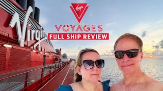 Virgin Voyages Valiant Lady Cruise Full Review 2024 | From Boarding to Tour End