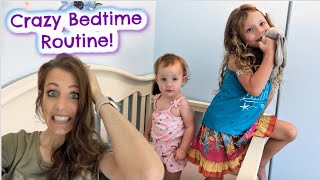 Night Time Routine With Two Kids | Only One Parent!