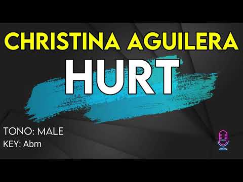 Christina Aguilera - Hurt - Karaoke Instrumental - Male