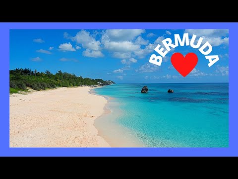 BERMUDA: World's most spectacular BEACH at HORSESHOE BAY