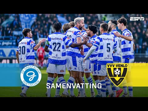 🔥 Donny Warmerdam schiet BINNEN TWEE MINUTEN raak | samenvatting De Graafschap - VVV Venlo