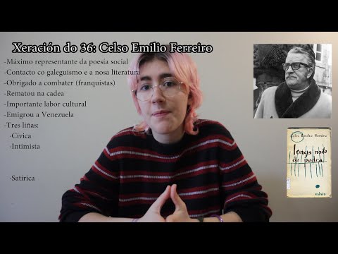 Vídeo: Poesía galega 1936-1976