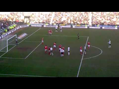 Derby v Nottingham Forest, 30 Jan 2010 - Winning Goal