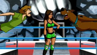 Scooby-Doo! WWE Scooby & Shaggy Train By A. J. Lee | WrestleMania Mystery