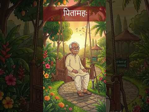 मम पितामहस्य दिनचर्या | मेरे दादाजी की दिनचर्या | My Grandfather’s Routine |  #sanskritkalp