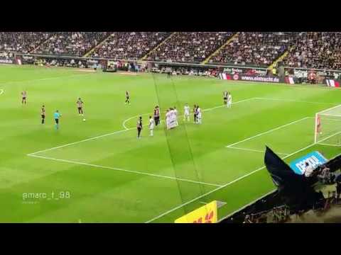 Eintracht Frankfurt (SGE) - RC Strasbourg: Tor 2:0 Freistoß durch Kostić [29.08.2019]