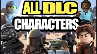 ALL RELEASED DLC CHARACTERS in LEGO Star Wars: The Skywalker Saga