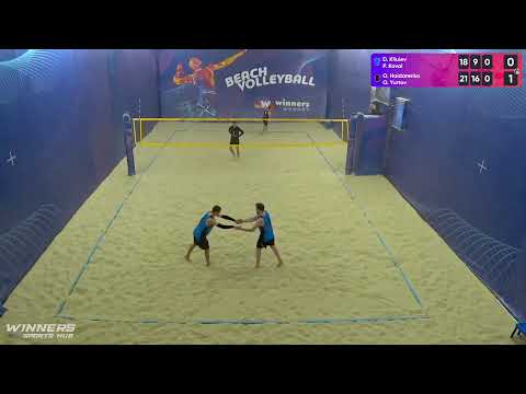 22:10 D.Kliuiev / P.Koval - O.Haidarenko / O.Yurtov | Winners Beach Volleyball
