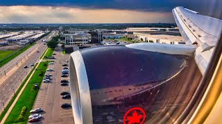 Download lagu Air Canada Boeing 777-300ER WINDY LANDING at Toronto Pearson Intl. Airport YYZ | Wing View (4K) mp3