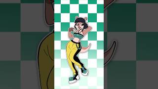 KPop Demon Hunters Zoey X Mystery FURRY GIRL Transformation Zoestery Animation ✨💘 #meme