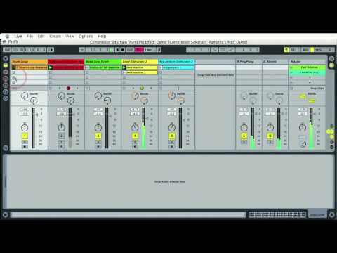 Sidechain Compression in Ableton Live 8