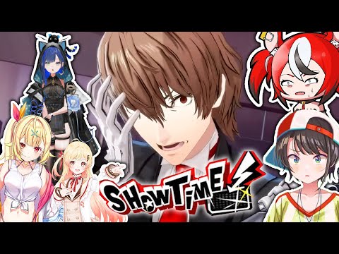 VTubers Going Crazy Over Akechi Showtime Attack In Persona 5 Royal [ Persona 5 Royal Clips ]