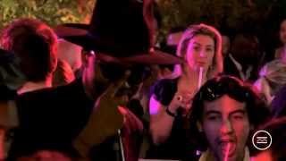 Theophilus London and the girl with Chanel earrings @ La Chambre Noire in Cannes