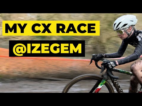 CYCLOCROSS RACE @ IZEGEM (BELGIUM) - U15 - GoPro LAP on board BIKE