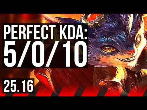 RUMBLE vs CAMILLE (TOP) | 5/0/10 | EUW Master | 25.16