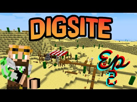 DigSite Minecraft Story Based Modpack ep2