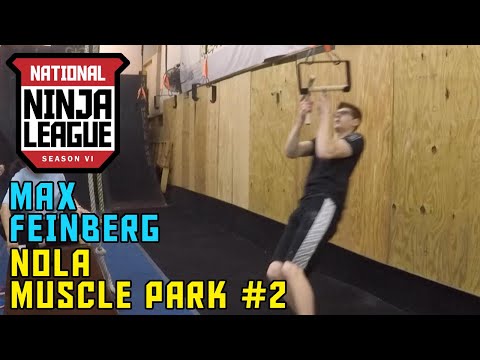 Max Feinberg 2nd Place NOLA Muscle Park (#2) | National Ninja League Season 6