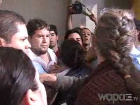 Noticentro 3/7/11 - Video completo del agresión a Rectora del UPR