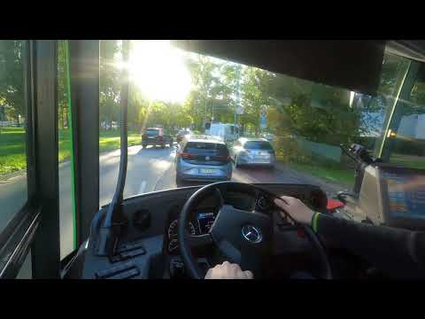 Umleitung, Stau, Beinaheunfall - ÜSTRA Ringlinie 100