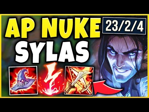 WTF! FULL AP SYLAS IS ACTUALLY BEYOND GOD-TIER! (UNREAL BURST + GIANT SHIELDS) - League of Legends