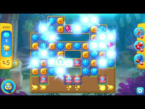 Fishdom 6395 Level - 20 moves - NO BooSTERS