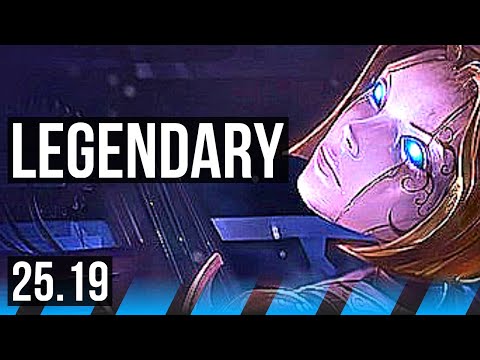 ORIANNA vs YASUO (MID) | Legendary | KR Master | 25.19