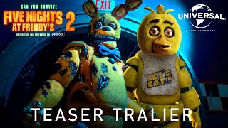 Five Nights at Freddy's 2 Trailer (Movie Version) - TV Spot (2024) | fnaf movie 2 | fnaf 2 trailer