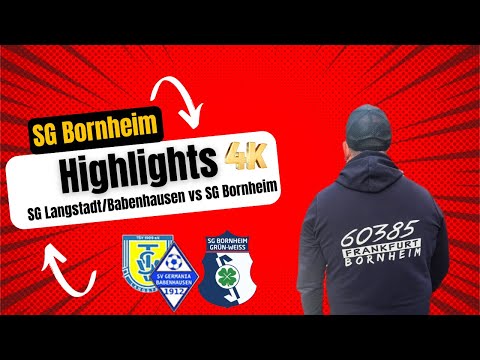 Highlights!  SG Langstadt/Babenhausen vs SG Bornheim 🎬📽️