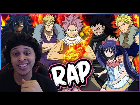 Fairy Tail Dragon Slayer Rap Cypher II GameboyJones Ft. Connor Quest, NLJ, DizzyEight, [Eli Reacts]