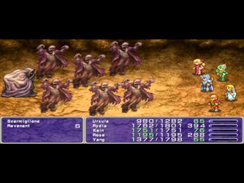 Let's Play Final Fantasy IV The After Years [PSP] Part 58 Return of the dead