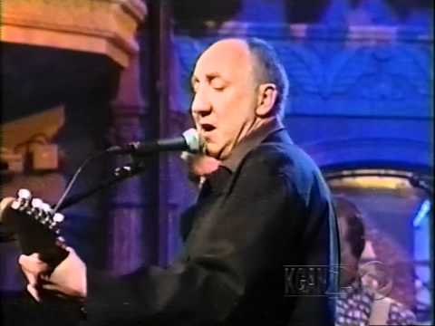 Pete Townshend & Eddie Vedder - Heart To Hang Onto - The Late Show with David Letterman - 07/28/1999